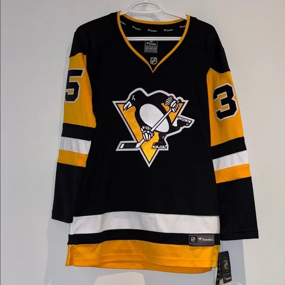 Pittsburgh Penguins NHL Jersey Jarry #35 - Picture 2 of 7